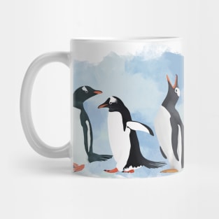 Three Penguins Mug